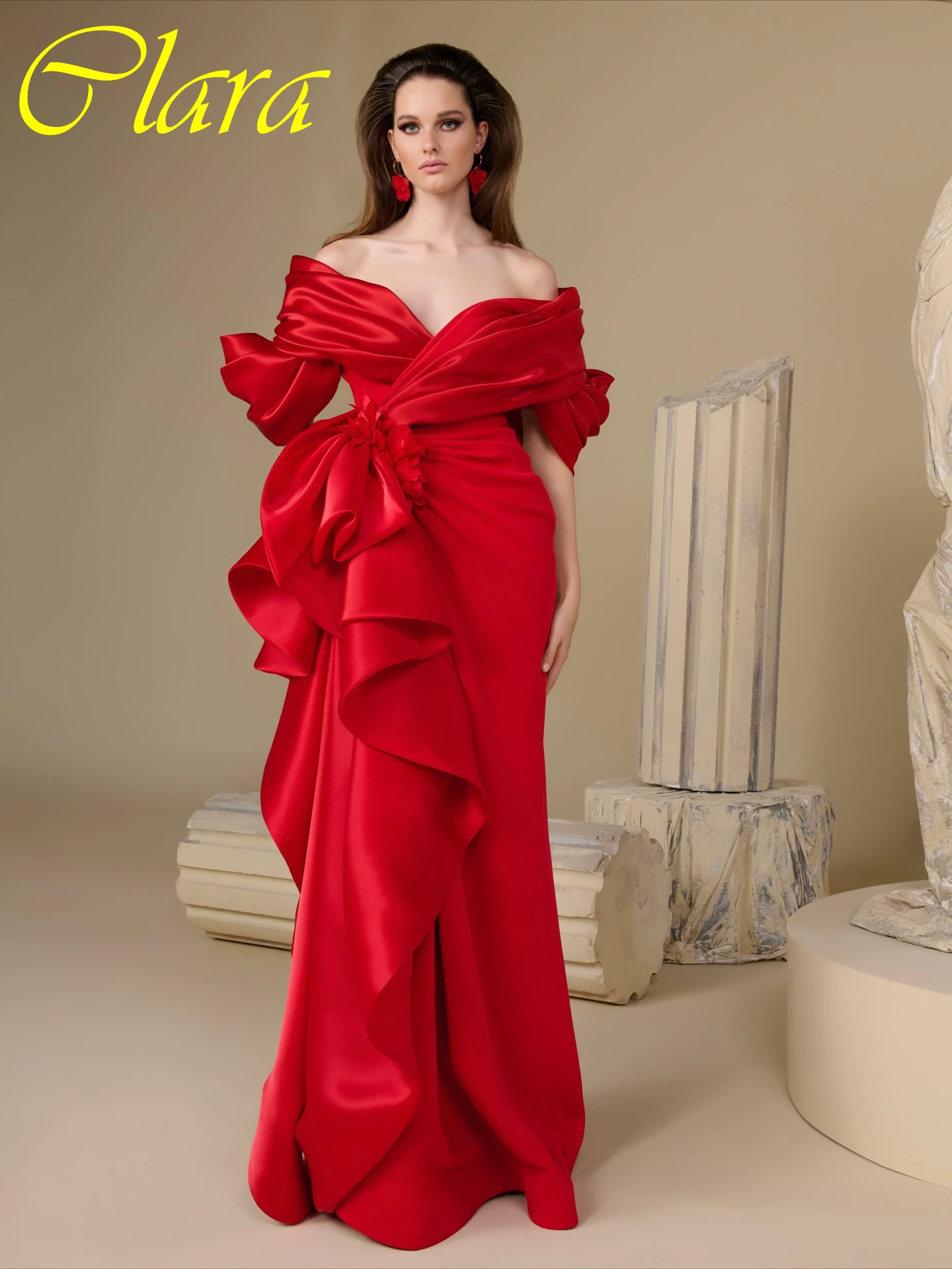 

Customized Straight Boat Neck Cap Sleeve Short Sleeves Elegant Evening Dress Delicate Bespoke Occasion Gowns Fashion Prom Dress