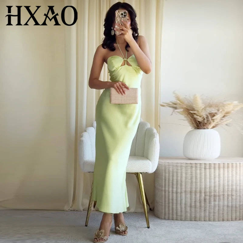 almond green color dress Modest Almond Green Evening Dress  Quzey