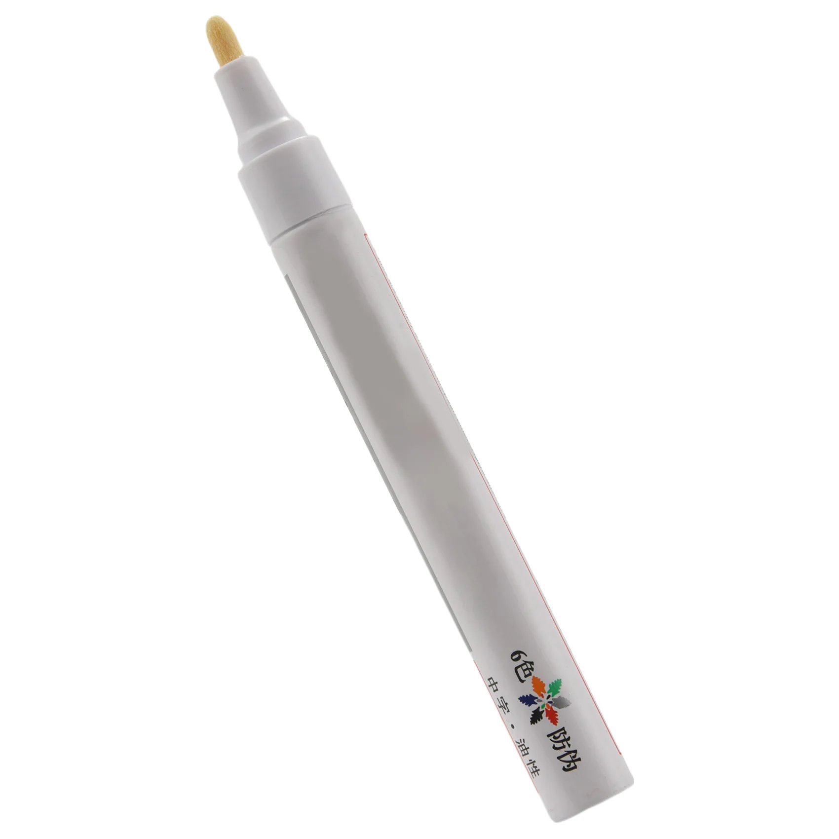 영구 자동차 타이어 금속 페인트 펜 마커, 1 화이트