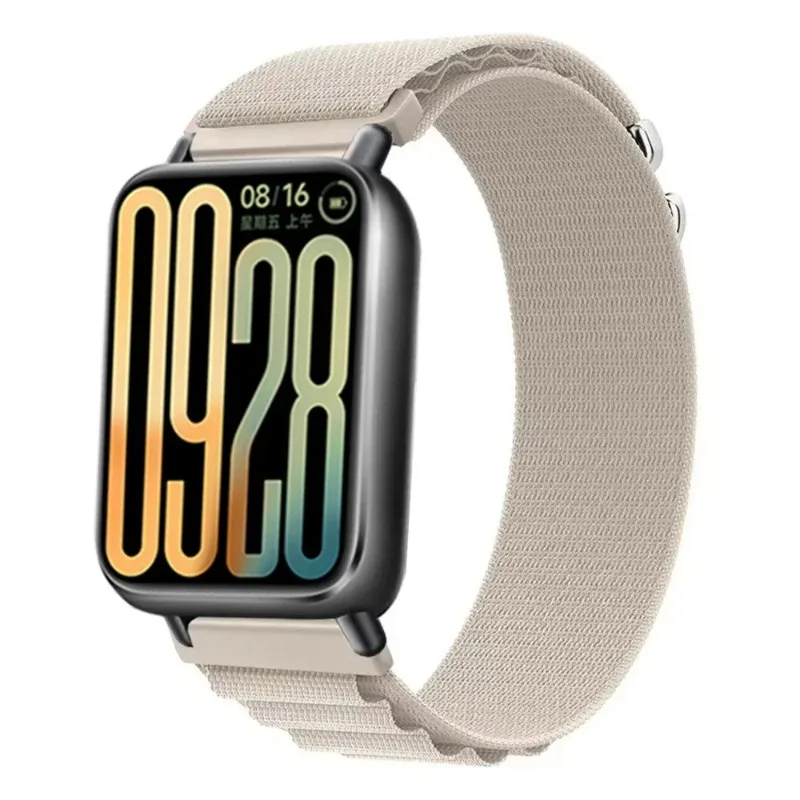 Alpine Nylonarmband für Redmi Watch 4/5, bequemes, atmungsaktives Zubehör-Armband, Xiaomi Mi Band 8 Pro/9 Pro-Armband, Correa
