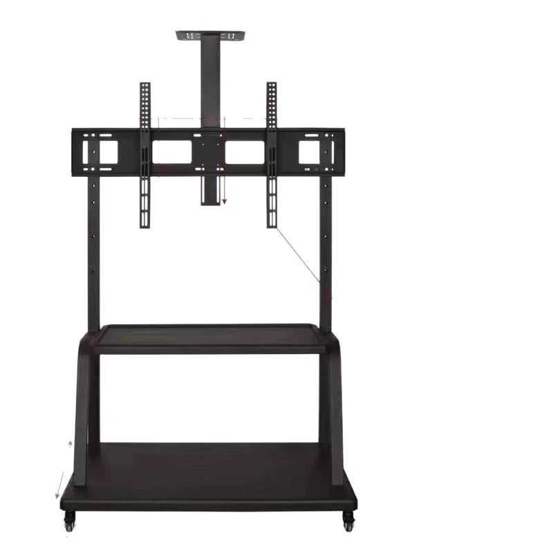 

Mobile TV bracket, floor hanger, all-in-one machine, shelf cart rotation, suitable for 85-120 inch 2100