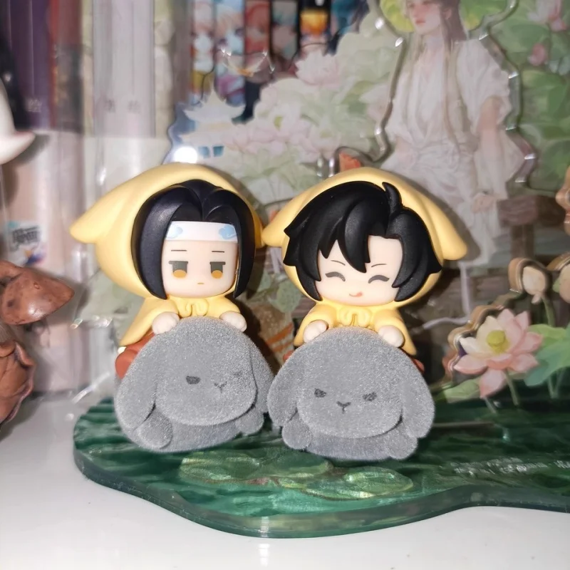 

Оригинальное горячее украшение Mo Dao Zu Shi, милое домашнее животное для верховой езды, серия Youyou Bean, слепая коробка, милые зерна Lanwangji, подарочные игрушки