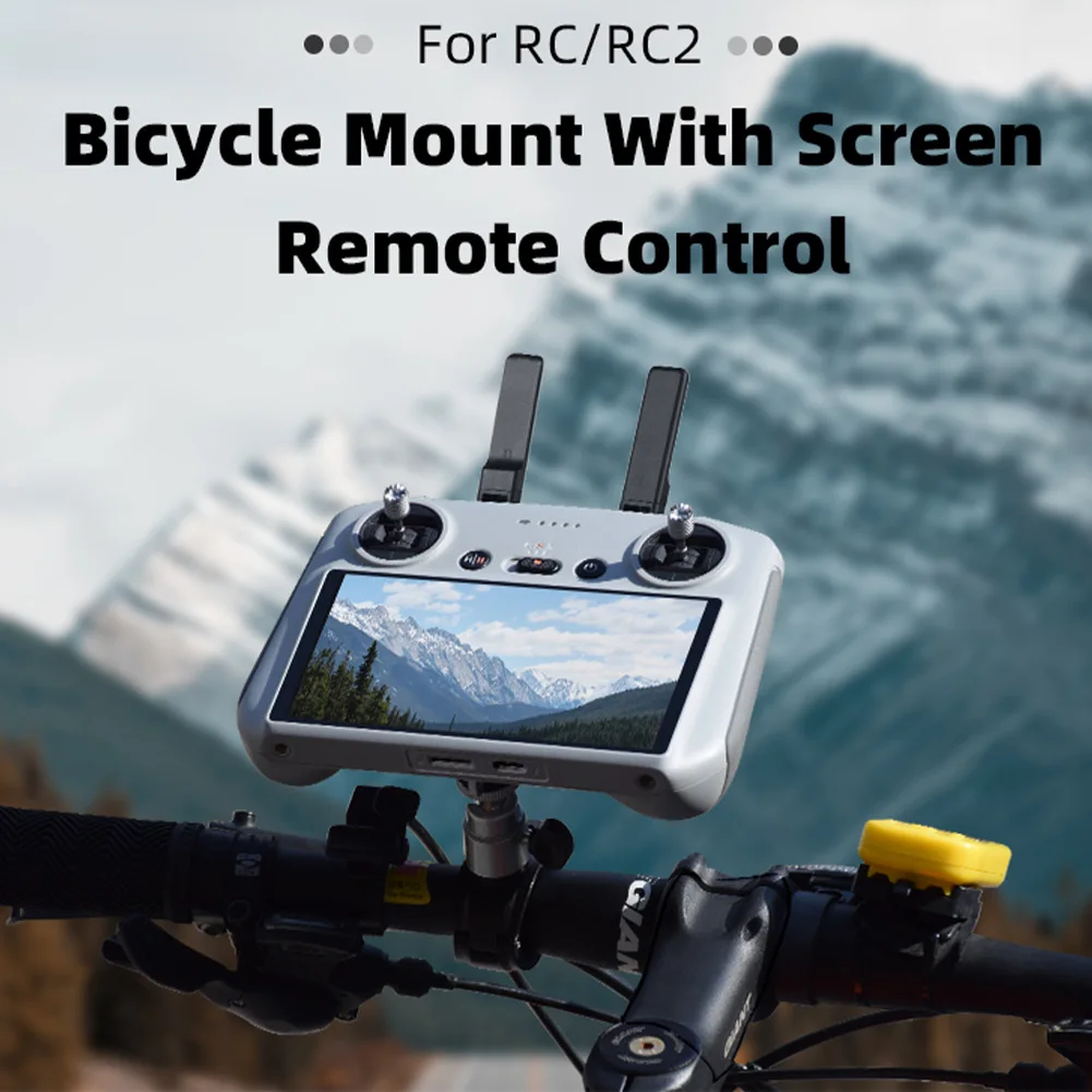 

Bicycle Remote Control Mount Bike Clip RC Adapter Holder For DJI Mini 4 Pro Air 3 Drone Remote Controller Accessories