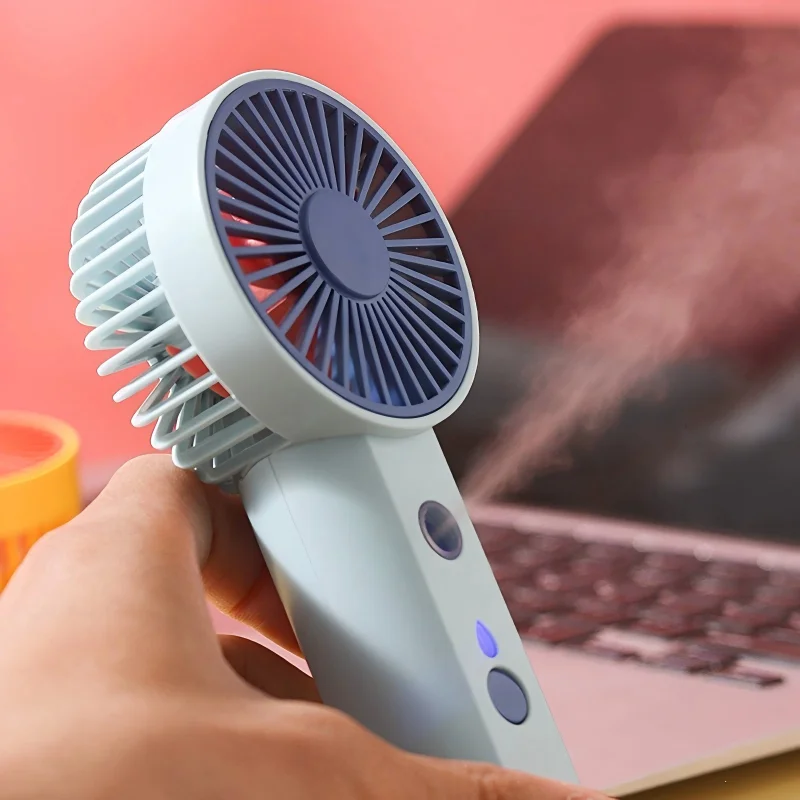 

[Mini USB Evaporative Air Conditioner] Portable Air Conditioner, MiNi USB Evaporative Air Conditioner Fan, Cordless Rechargeable