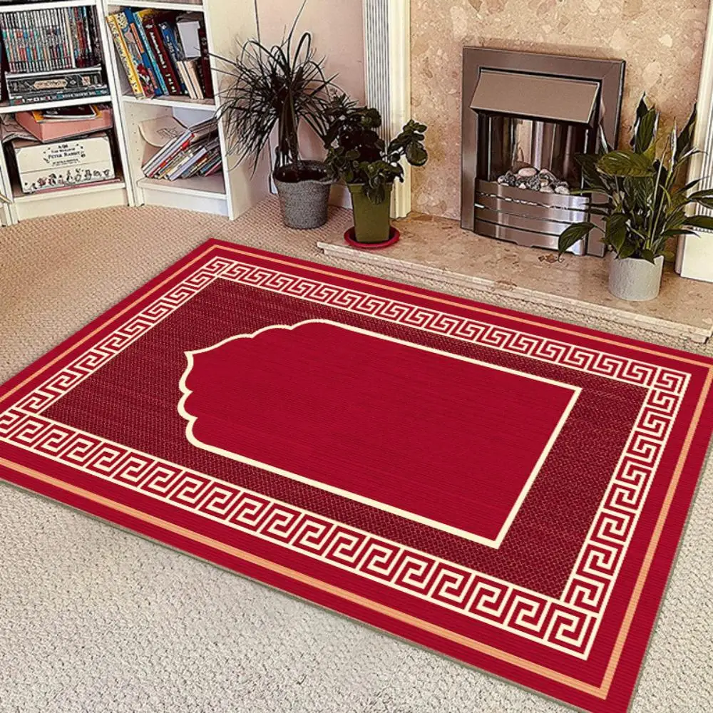 National Style Worship Mat Middle Eastern Kneeling Mat Worship Mat Worship Mat National Prayer Mat Crystal pile carpet