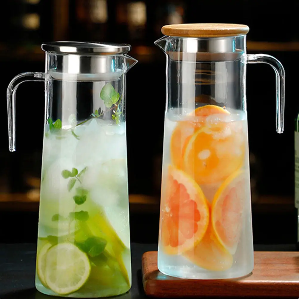 

Кувшин для холодной воды большой емкости из прозрачного акрила для дома и офиса, для чая, прозрачный контейнер для хранения напитков