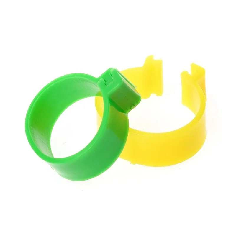 1000 Pcs Chicken Duck Goose Foot ring 2.0 cm Poultry identification rings Birds feeding equipment Animal Management Tools