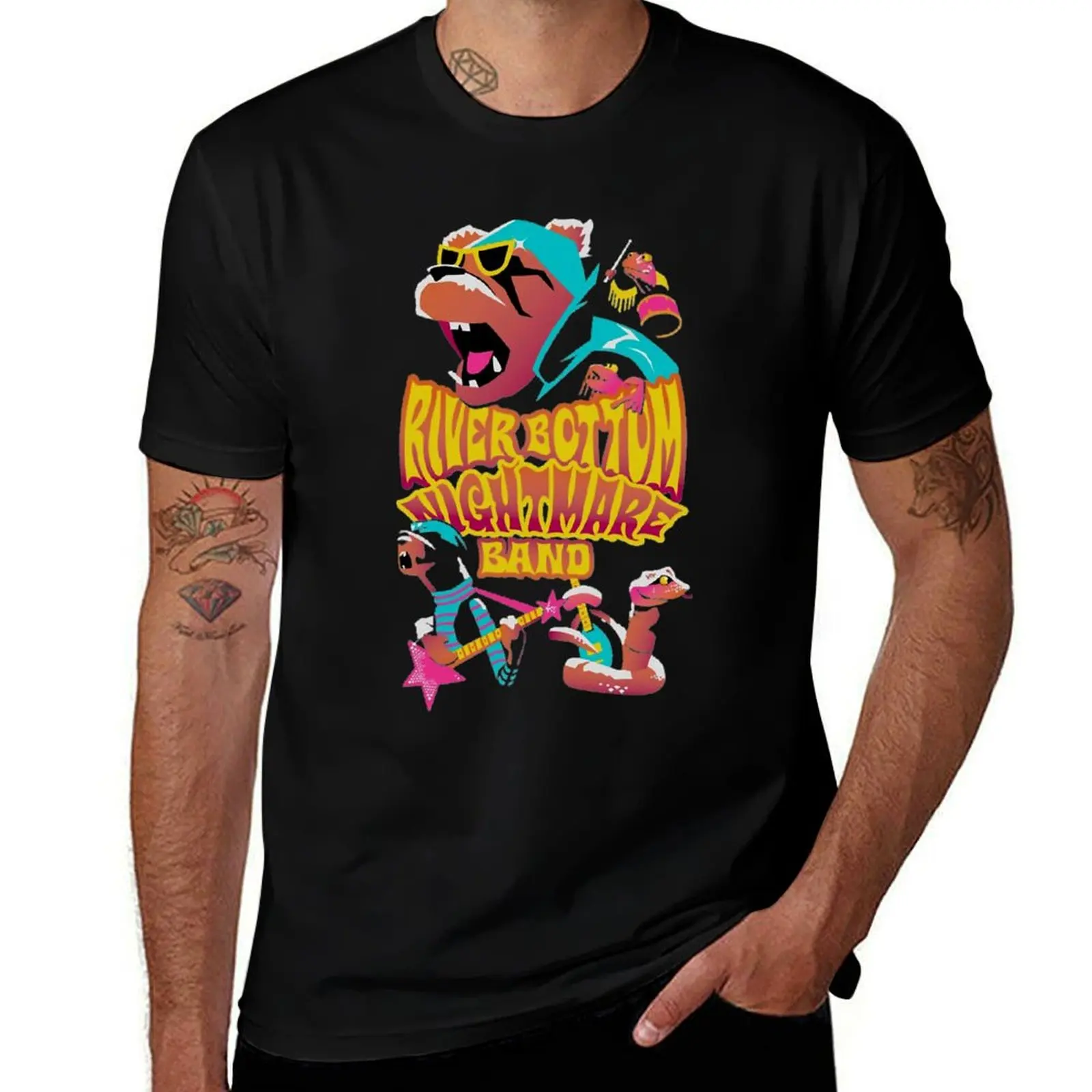 

The River Bottom Nightmare Funny Jug Band 9 T-Shirt t shirts for man cotton soft t shirts with prints T-Shirt