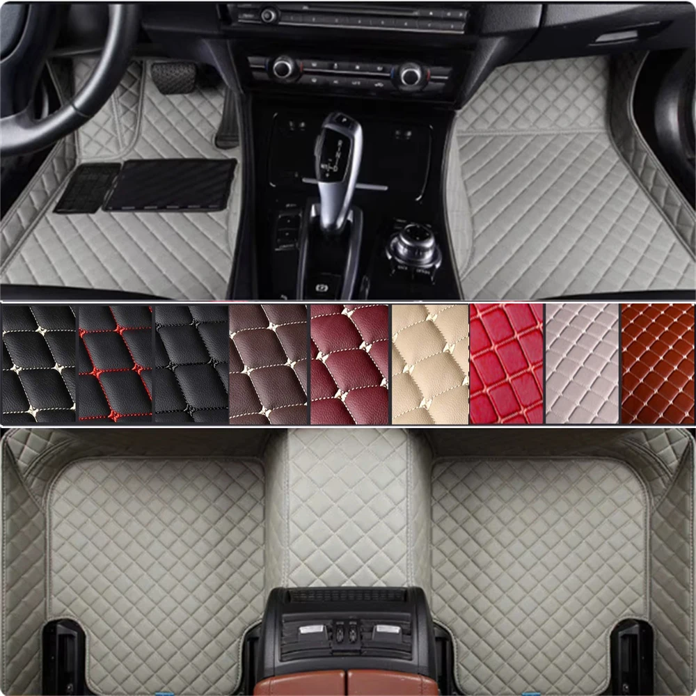 

3D PU-leather Waterproof Custom Car Floor Mats For Honda Civic 2005-2023 Years Auto Carpets Coche Accessorie Liners