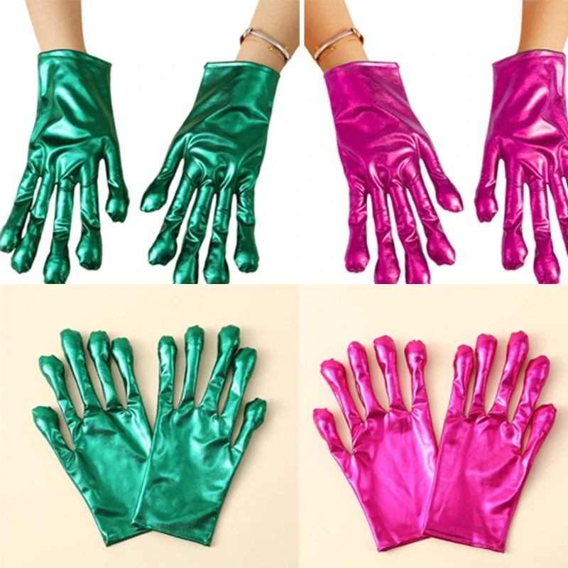 Alien Cosplay Gloves for Women Man Space Theme Parties Alien Arm Gloves Decorative Gloves for Halloween Party Costume