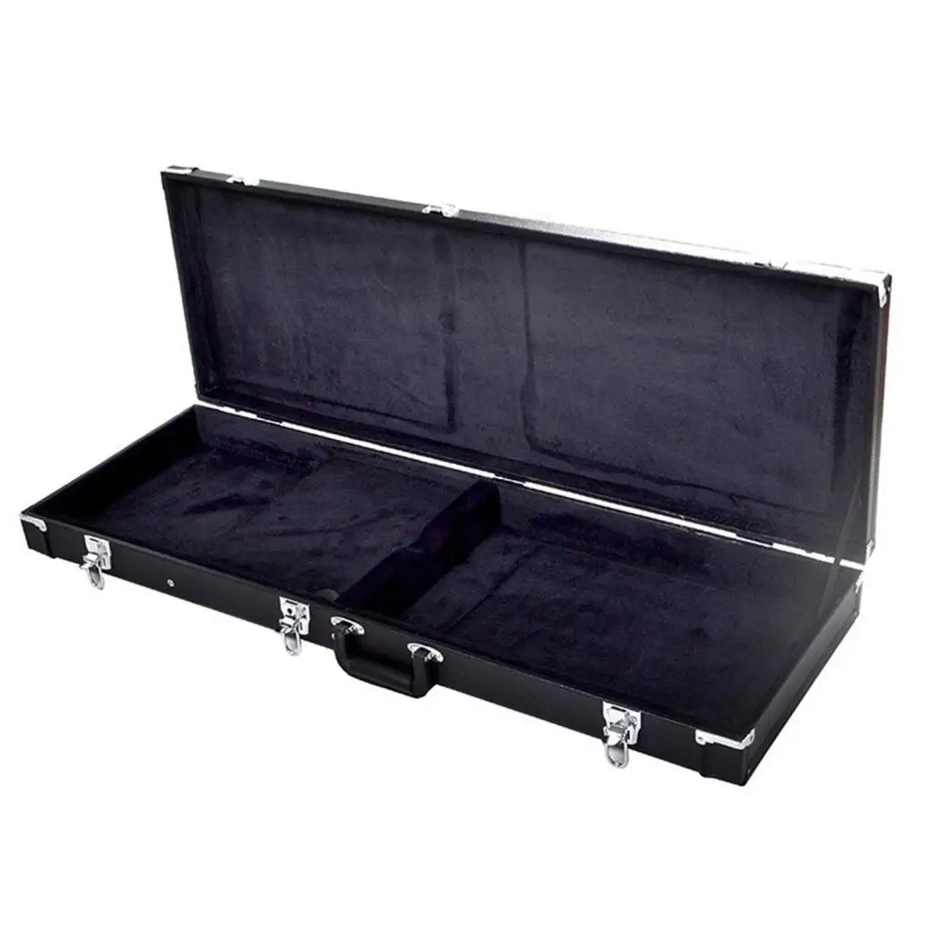 

Чехол для электрогитары с замком-защелкой, прямоугольный портативный футляр для хранения