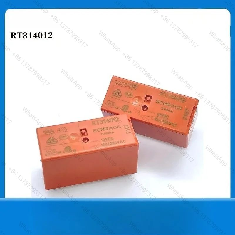 5Pcs/lot 8PIN Power Relay RT314012 RT314024 12V 24V 16A In Stock