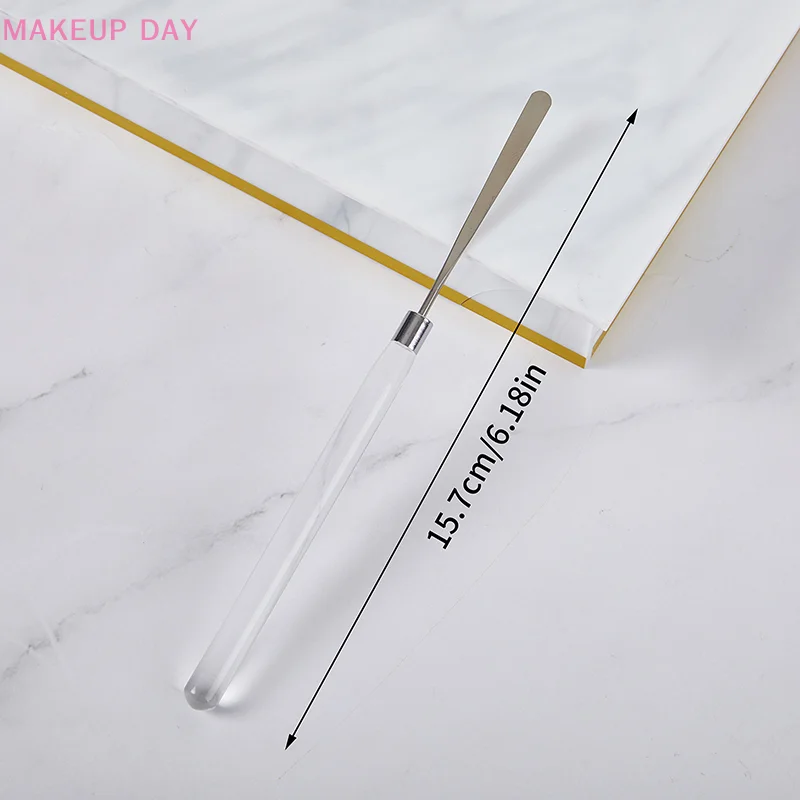 1Pcs Nail Art Stirring Rod Stainless Steel Acrylic Powder Liquid UV Gel Stirring Tool Spatula Pin Nail Accesories And Tools