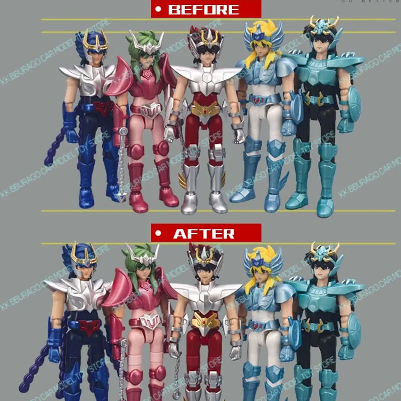 Blokees Saint Seiya Galaxy Version 1 figurines composant augmentant la hauteur mise à niveau modèle Kit embellissement paquet jouets