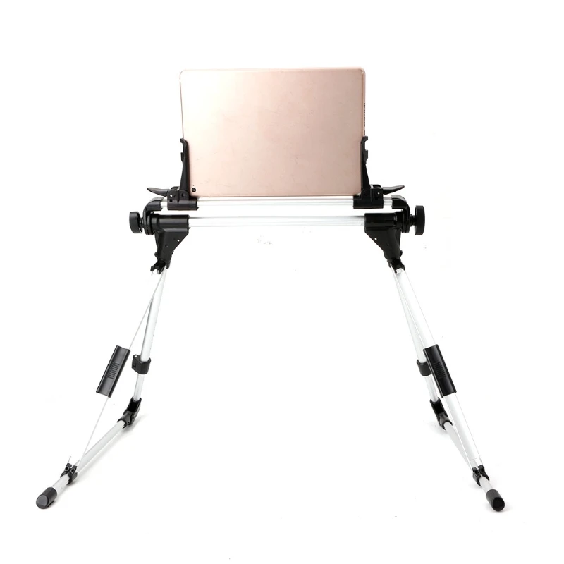 Portable Tablet Frame Holder Adjustable Foldable Lazy Bed Stand for Desk Floor