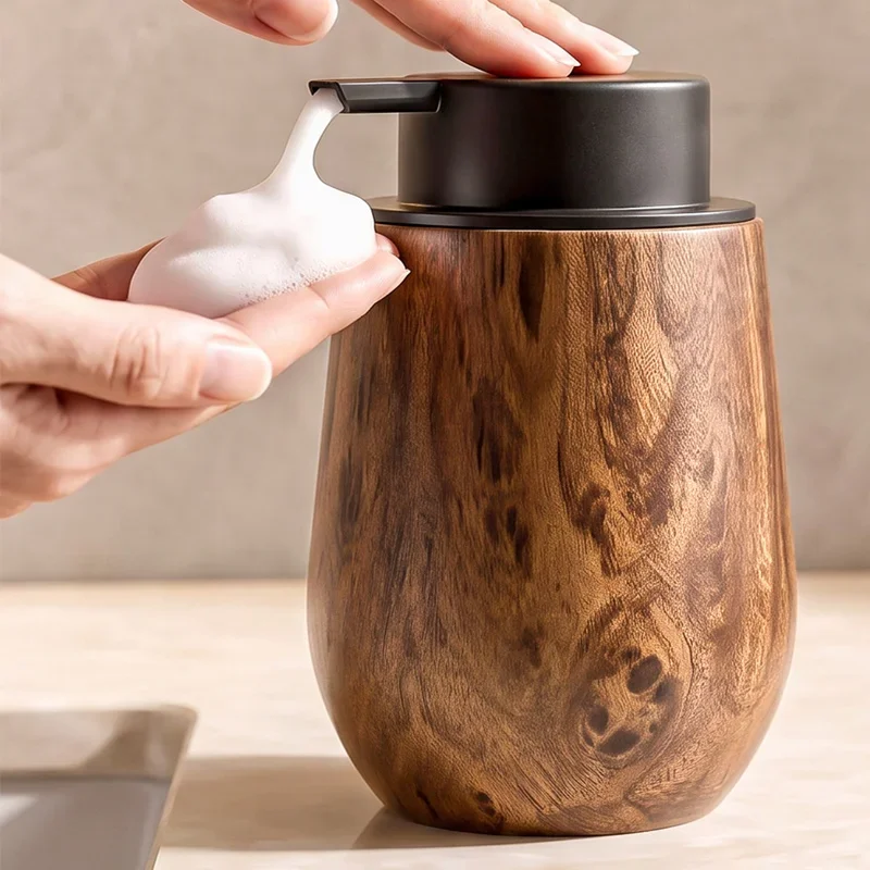 350ml soap dispenser Bottled household bathroom shower gel shampoo press type frother hand soap bottle   bathroom accessories
