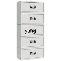 LH fingerprint password file tin cabinet single door smart lock file cabinet