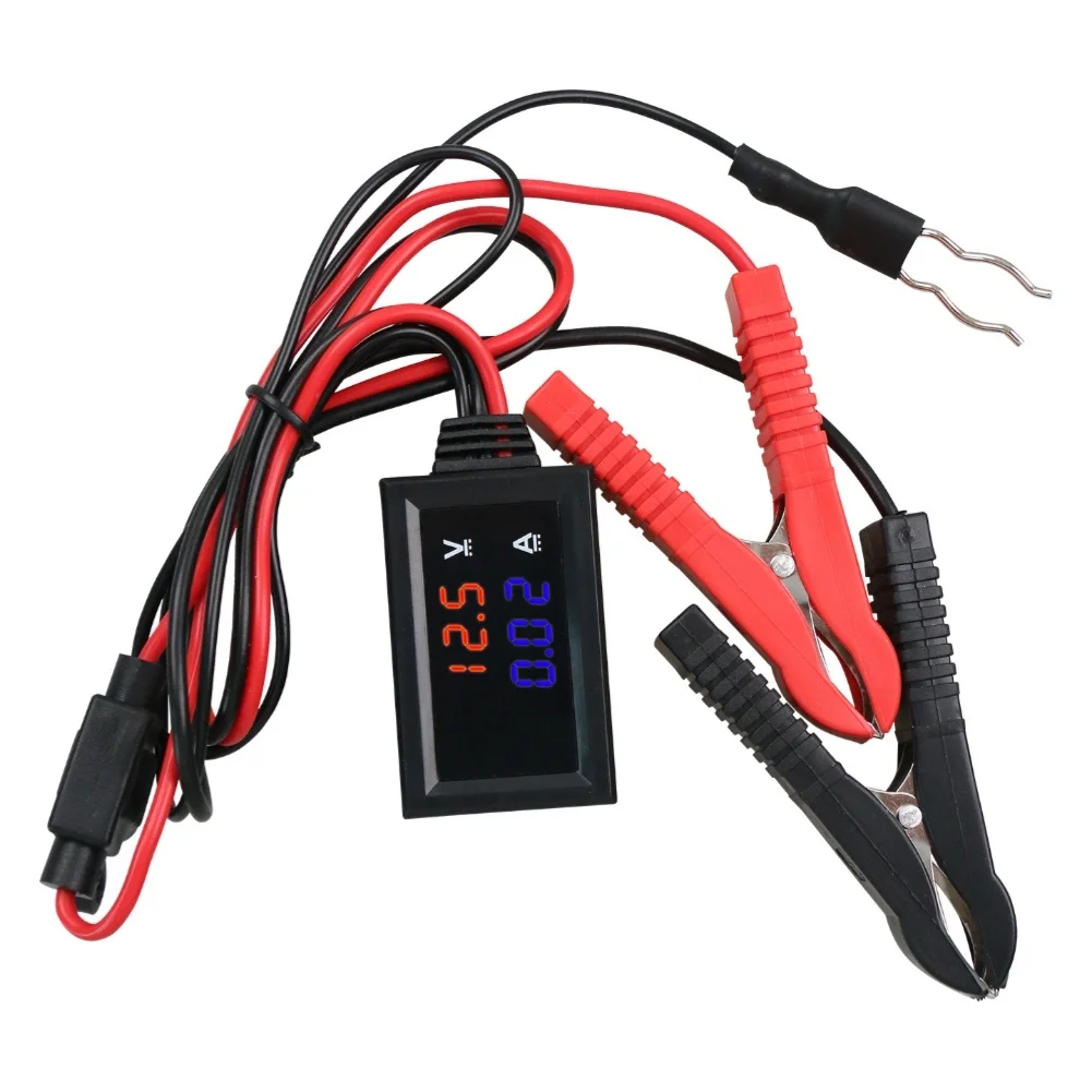 Automotive For battery Diagnostic Device with Dual Numeric Display to Monitor Voltage and Current During Leak Testing
