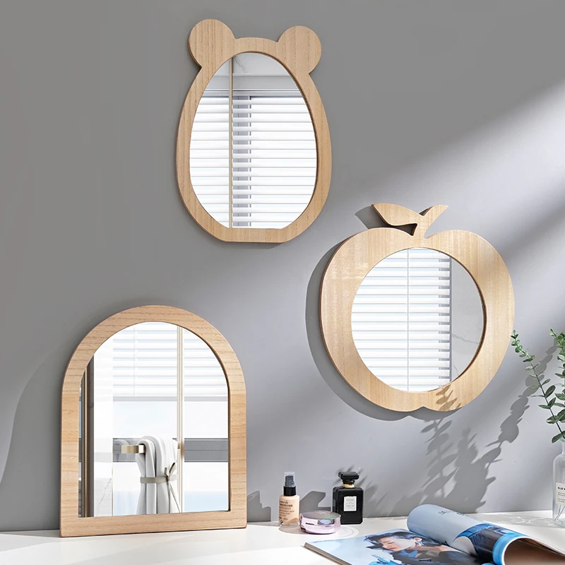 عناصر الديكور مرآة الحديثة جدار الغرور مرآة غرفة نوم صغيرة فاخرة معلقة غير تقليدية Spiegel غير النظامية Espelhos المنتجات المنزلية
