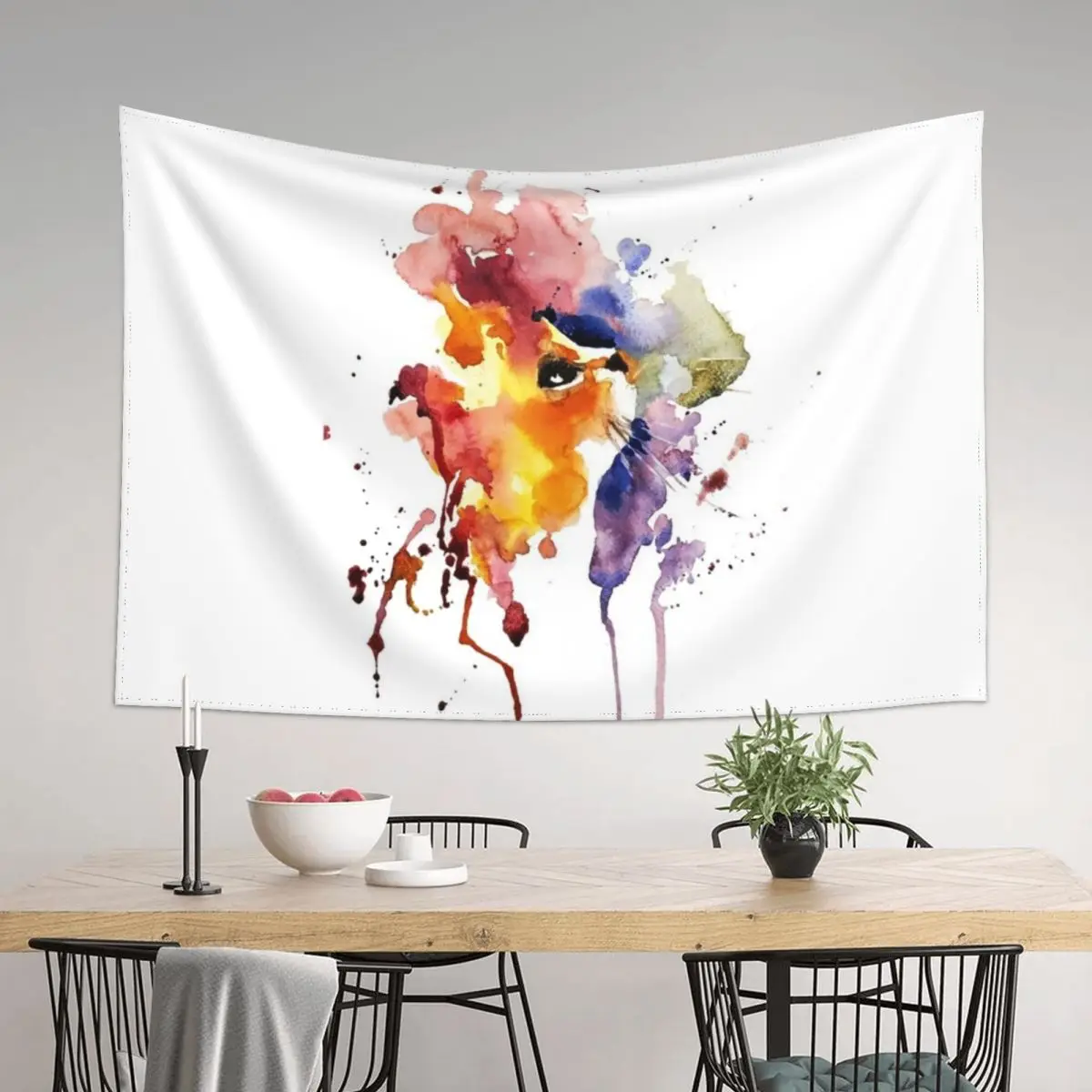 

Cat #1 Tapestry Room Aesthetic Decor Home Decorations Room Decorating Aesthetic Tapestry