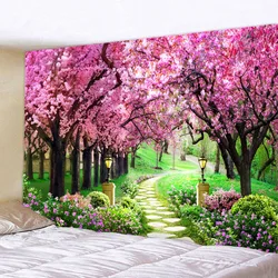 Room Background Decorative Cloth Ins Wind Bedside Arrangement Hanging Cloth Bedroom Wall Cloth Transformation Dormitory Tapestry