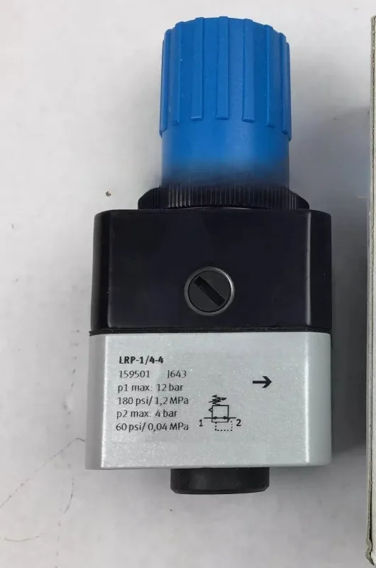 Precision Pressure Reducing Valve LRP - 1/4-10 - 4 - 0,7-2,5 159500 159501 159502