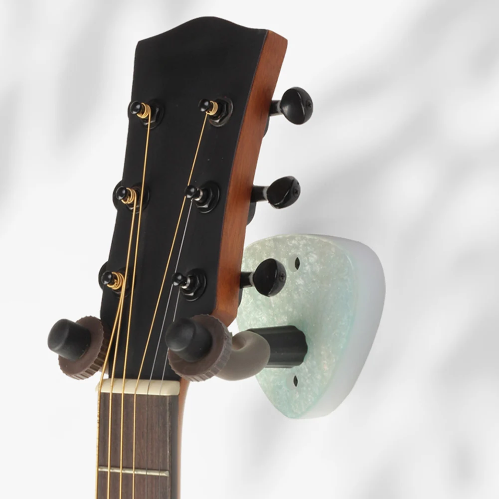 

Wall Mount Guitar Hanger Adjustable Display Stand Guita Rack with Screws Guitar Stand Holder Hook for All Size Guitars Bass