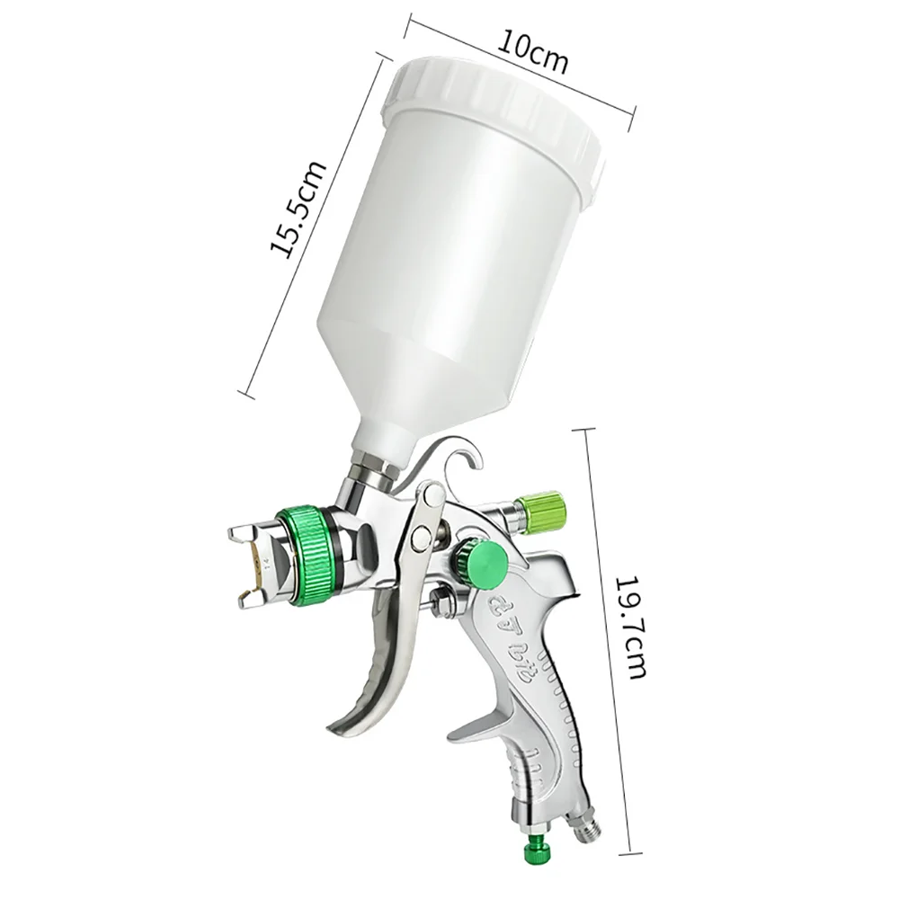 Pneumatic Spray Gun 2008HVLP For Car Sheet Metal Paint Spray Gun, Latex Paint Atomization Repair For Furniture