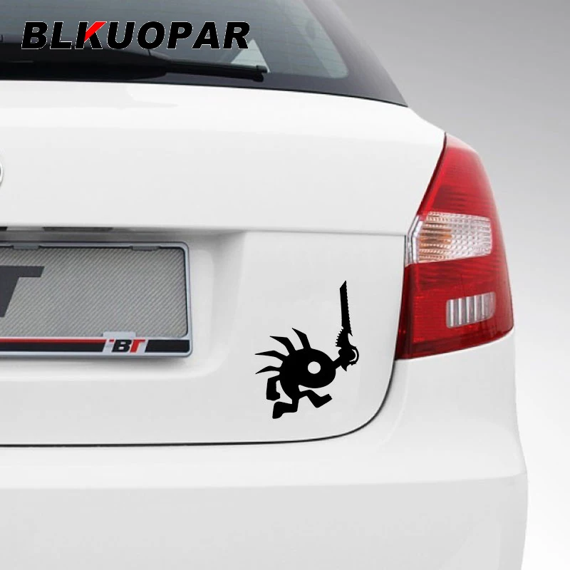 BLKUOPAR World Of Warcraft Murloc Fish Men Personality Car Stickers Creative Decal Windows Trunk Windshield Laptop Car Styling