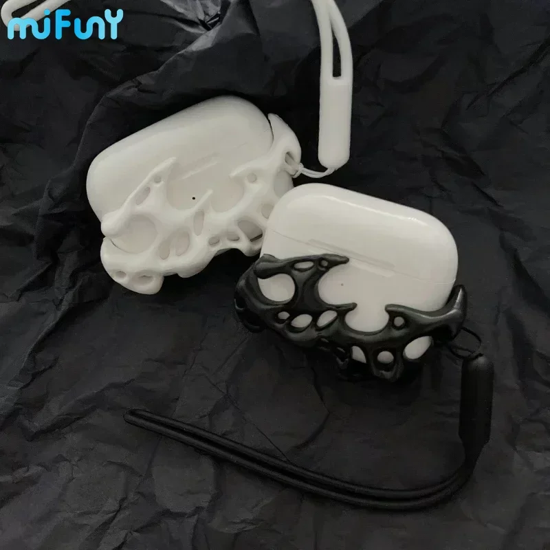 

MiFuny Skeleton Airpods, дизайнерский защитный чехол для Airpods