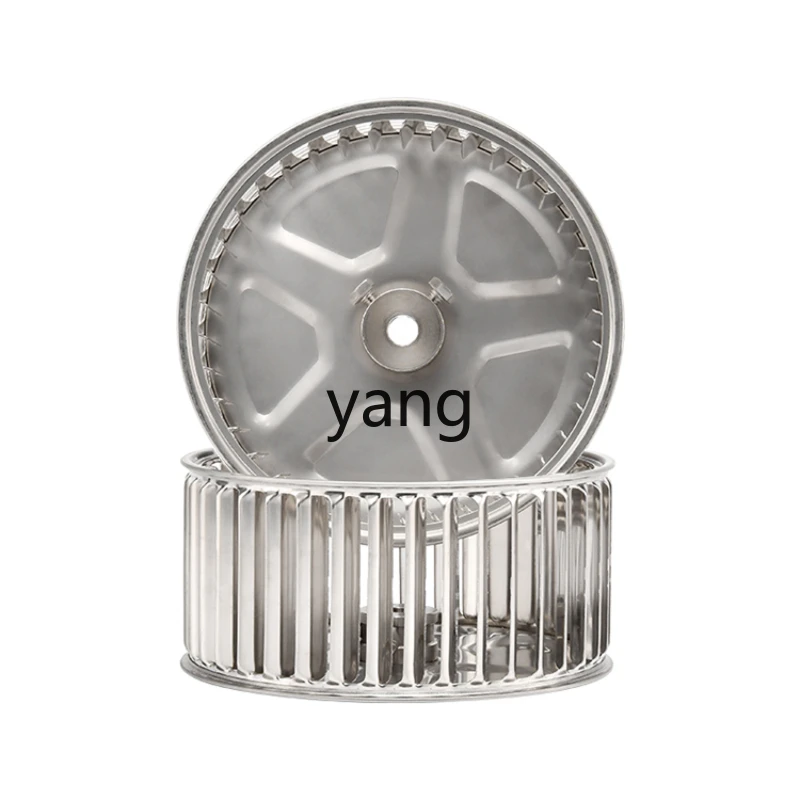 

Yjq Stainless Steel Wind Wheel Impeller Multi-Wing Centrifugal Fan Curling Insert Wind Wheel Fan