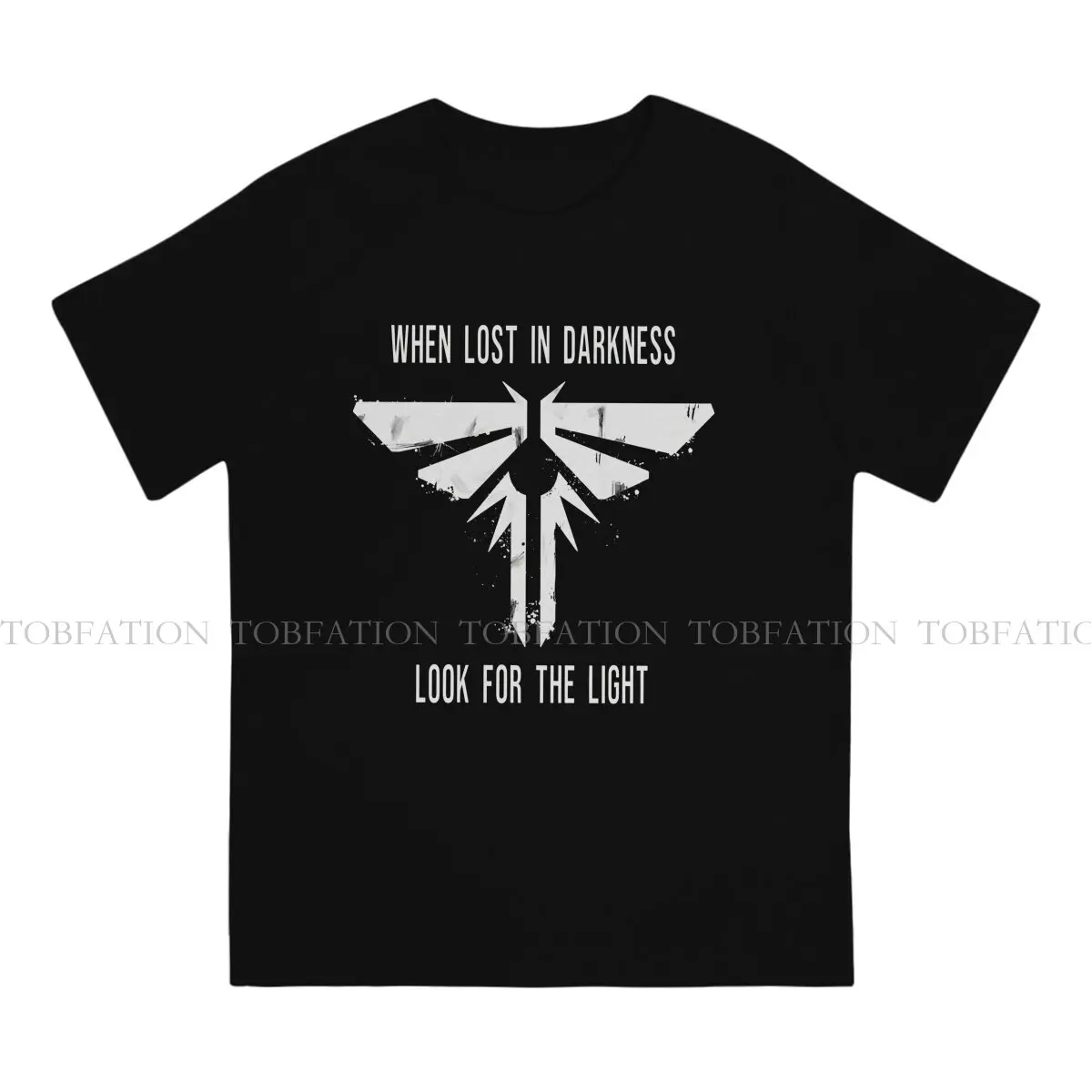 The Light Fireflies Hip Hop TShirt The Last of Us Game Creative Tops Leisure T Shirt Male Short Sleeve Special Gift Idea