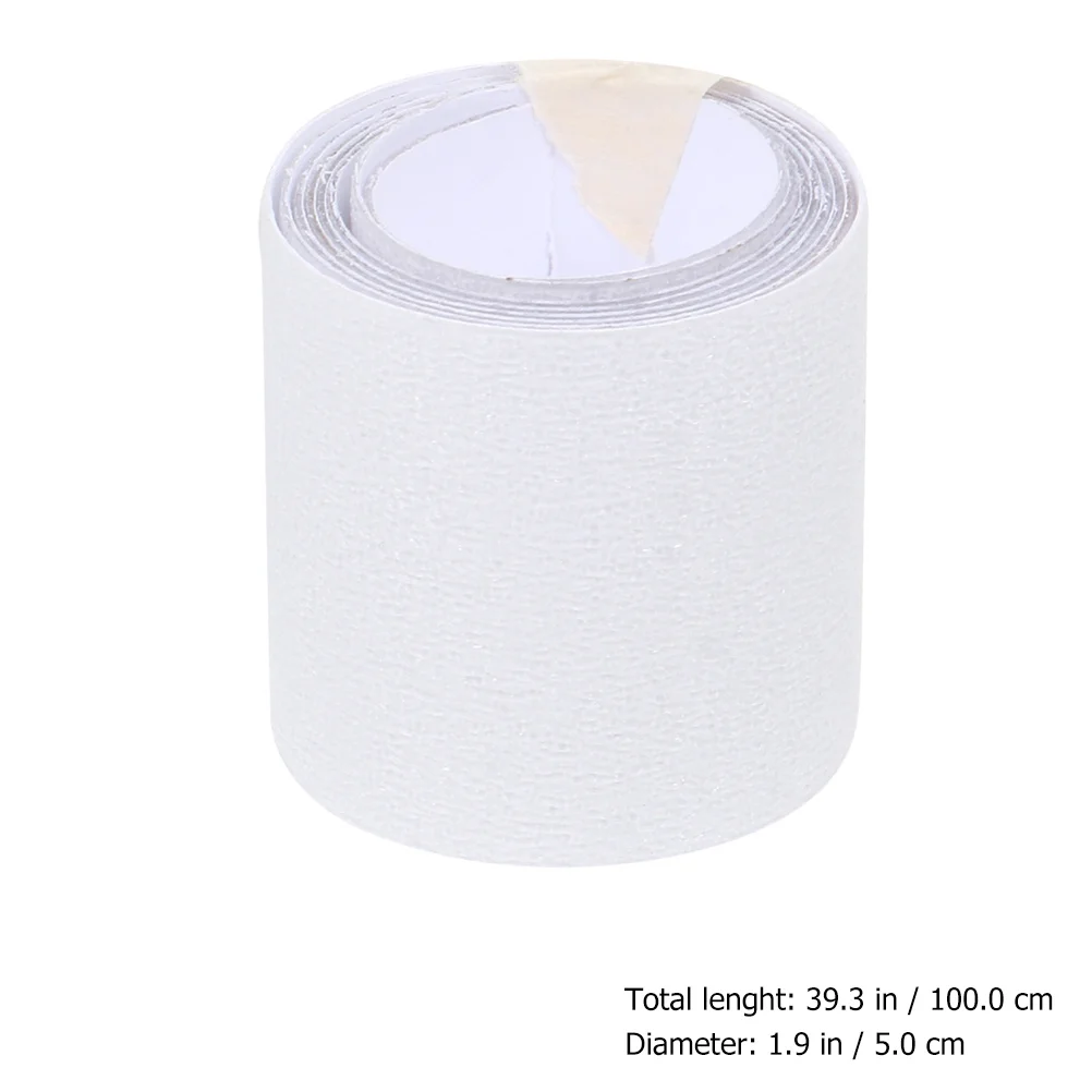 1 لفة واضحة المضادة للانزلاق الشريط سيليكون مقاوم للماء للسلالم في الهواء الطلق داخلي سلم عتبة حوض خطوة عدم الانزلاق الاحتكاك السلامة