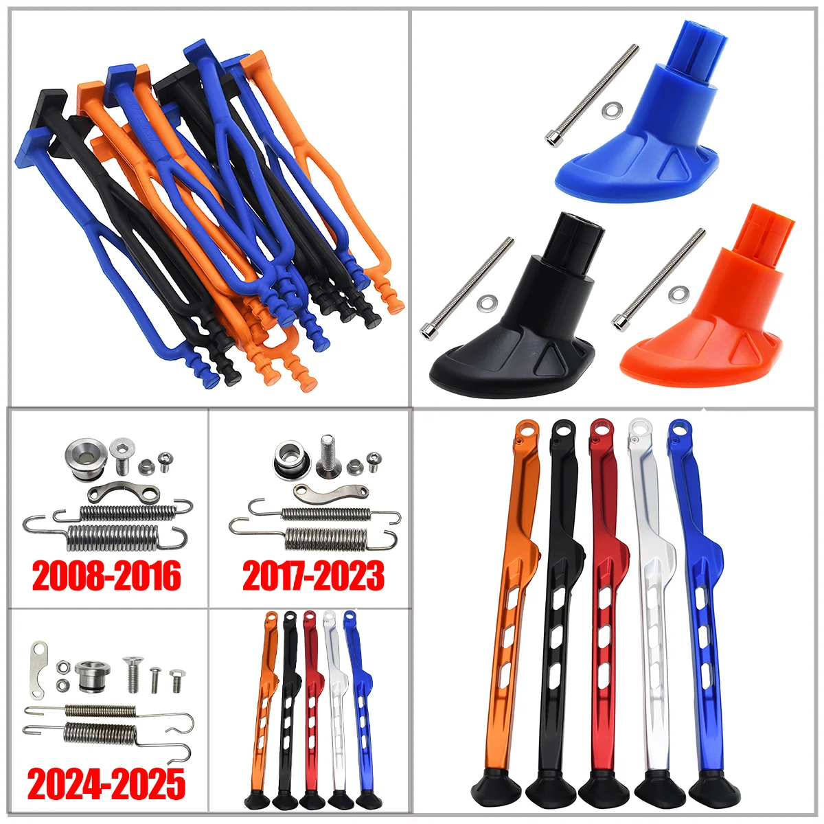 Motorcycle Upgraded Version Kickstand Side Center Stand for KTM Husqvarna Gas Gas XC XCF TX FX XCW EXC EXCF TE FE 2024 2025