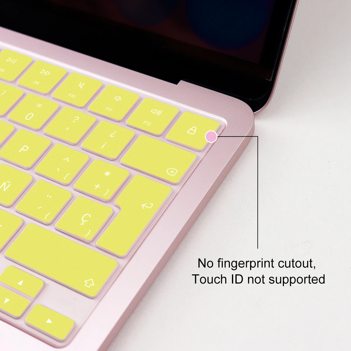 Multi-color Spanish Keyboard Cover EU Layout for MacBook Neo 13 inch (A18) Pro 2026 Release Model A3404 256GB Without Touch ID