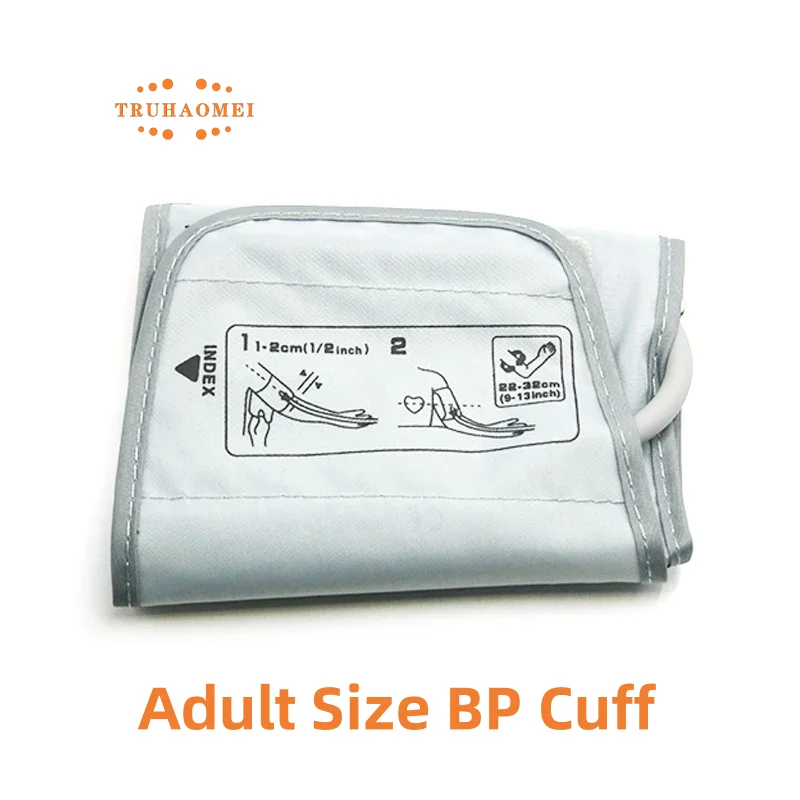 Adult or Large Adult Size 22-32CM or 32-42CM Digital Arm Blood Pressure Monitor Cuff single Tube BP Meter Cuff for NIBP device