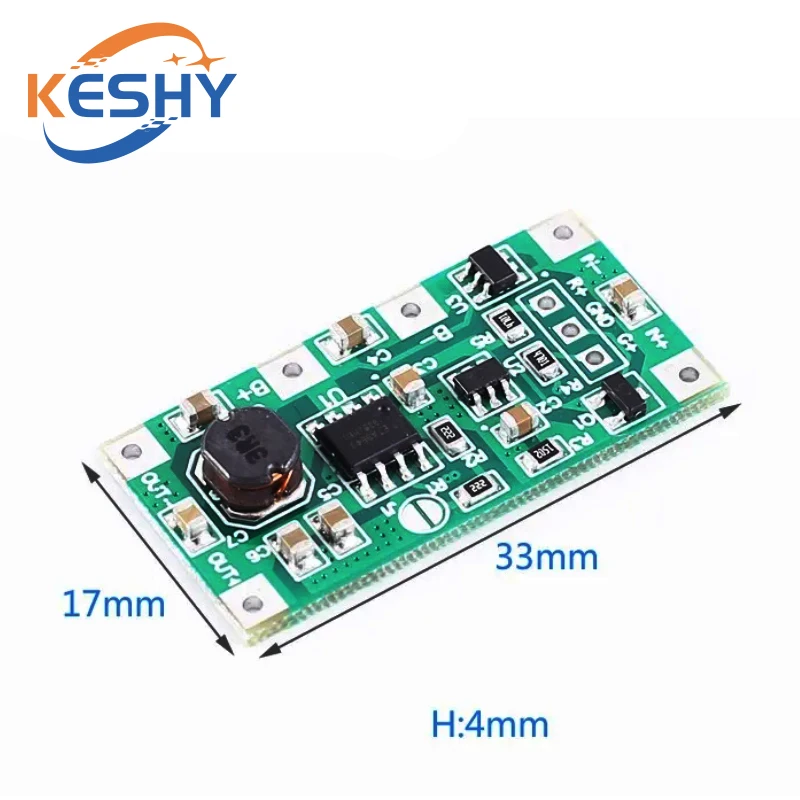 Uninterruptible Power Supply Board Charging Discharge Module for 18650 Lithium Battery UPS Voltage Converter DC 5V 1A