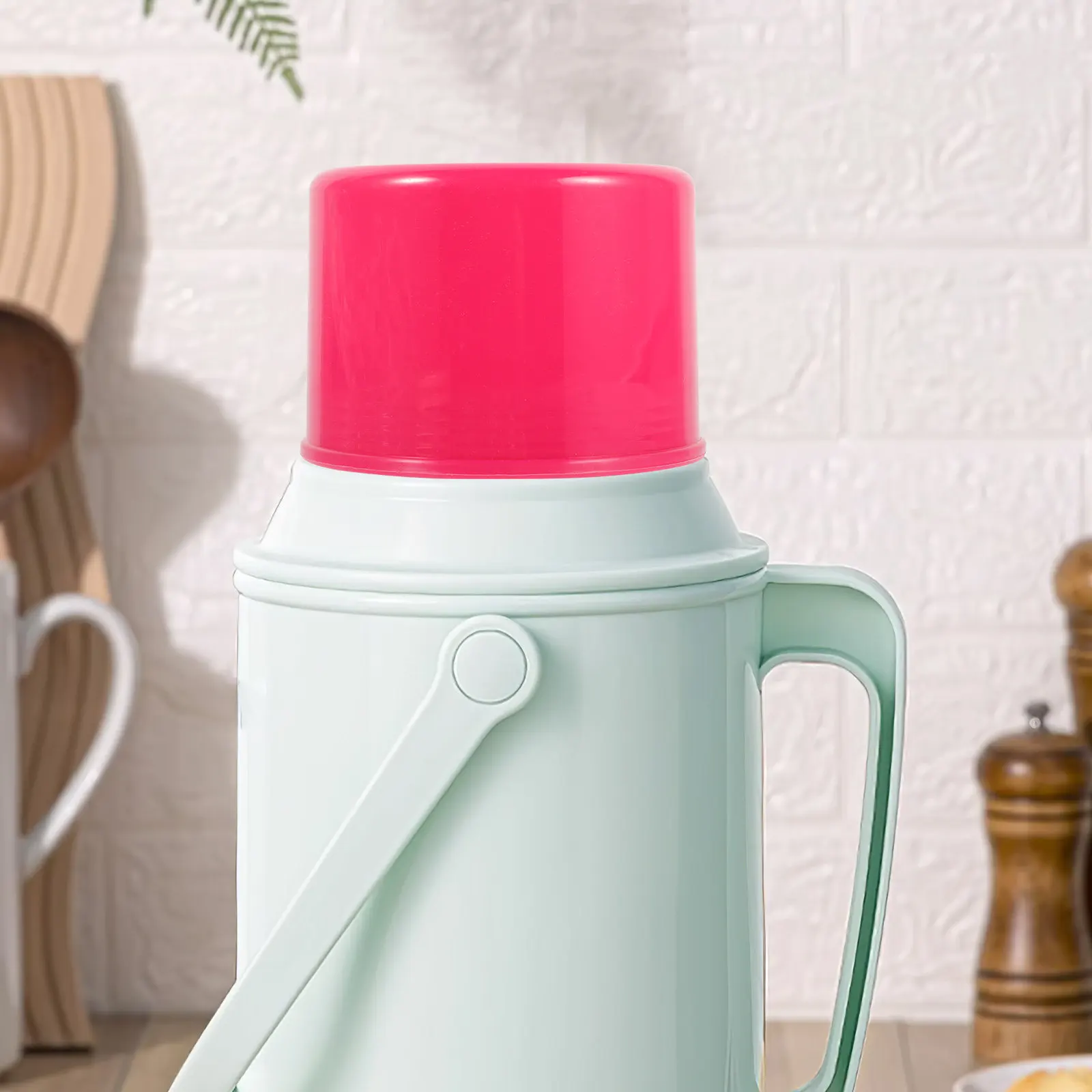 Hot Water Bottle Lid Plastic Replaceable Wear-Resistant Kettle Cap Dust-Proof Insulated Jug Stopper Cover Household Water Bottle