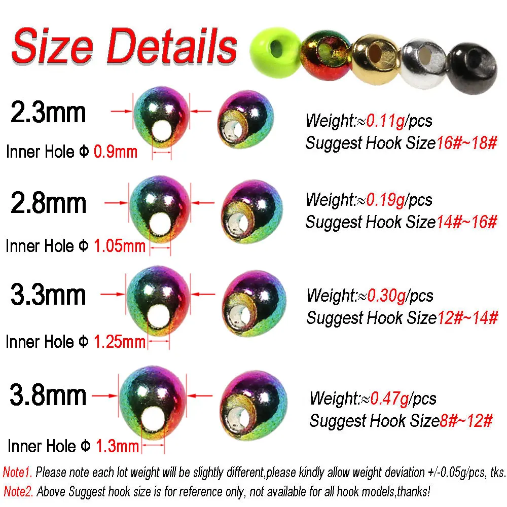 Vampfly 20 peças 2.3 ~ 3.8mm contas de tungstênio off-set formato de lágrima gabarito fora contas pesca mosca amarrando material para amarrar ninfa gabarito cabeça