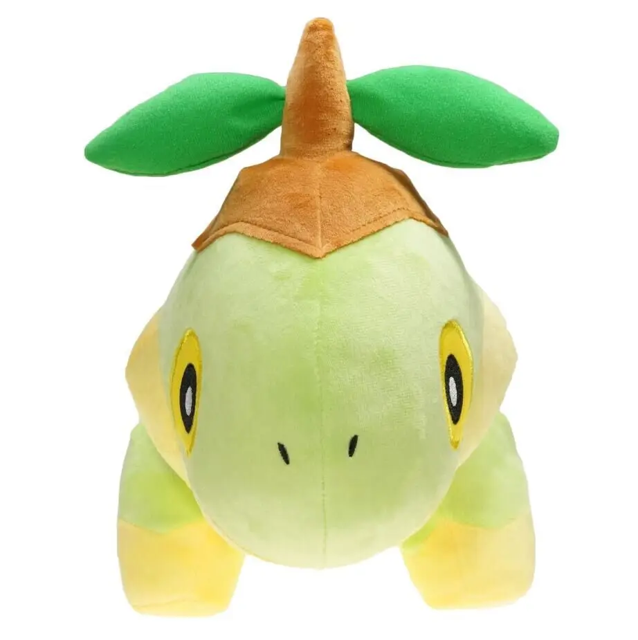 Cartoon Anime Pokemon Kawaii Cute Turtwig Action Figure Doll Grass Seedling Turtle Collectible Animal Toys Children Gift