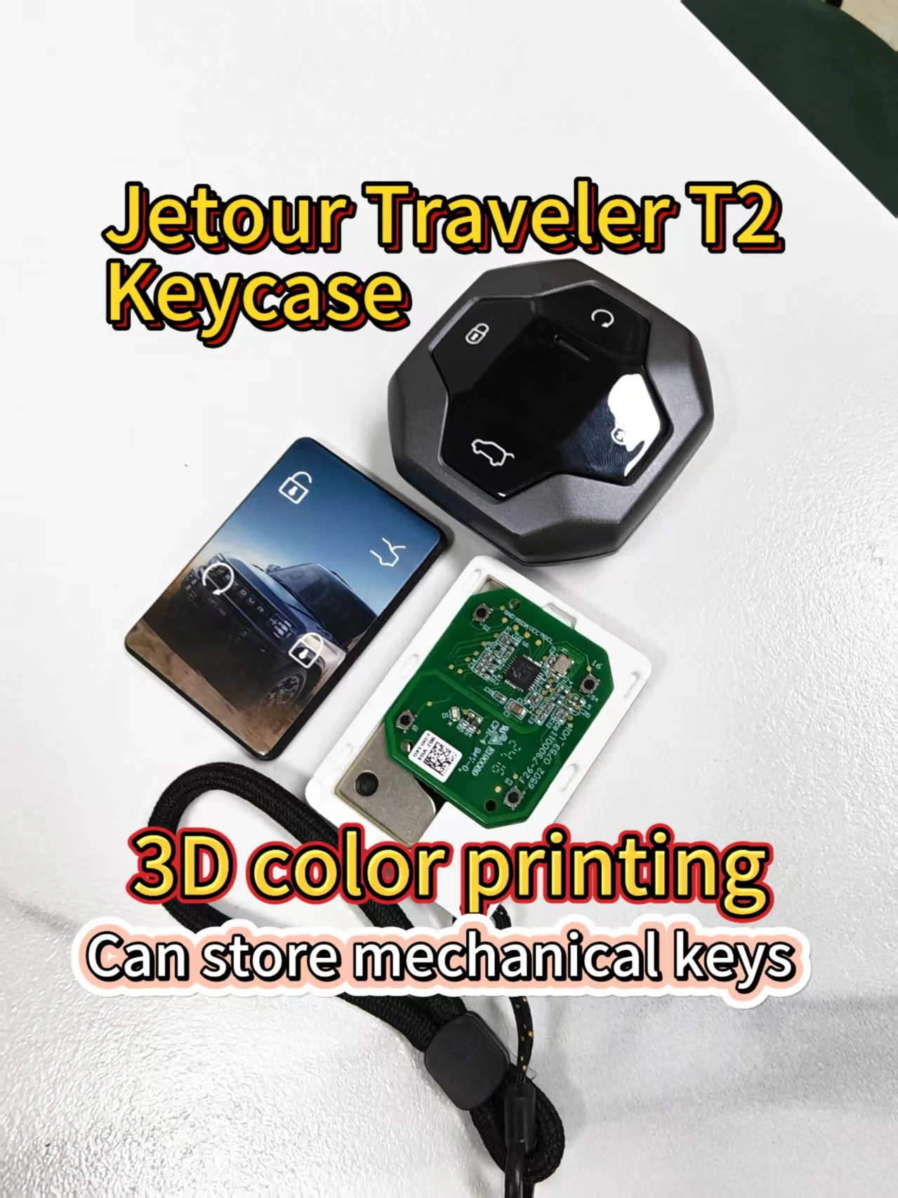 For Chery Jetour Traveler 23 key modification - Shan Hai T2 special-purpose mini 3D printing