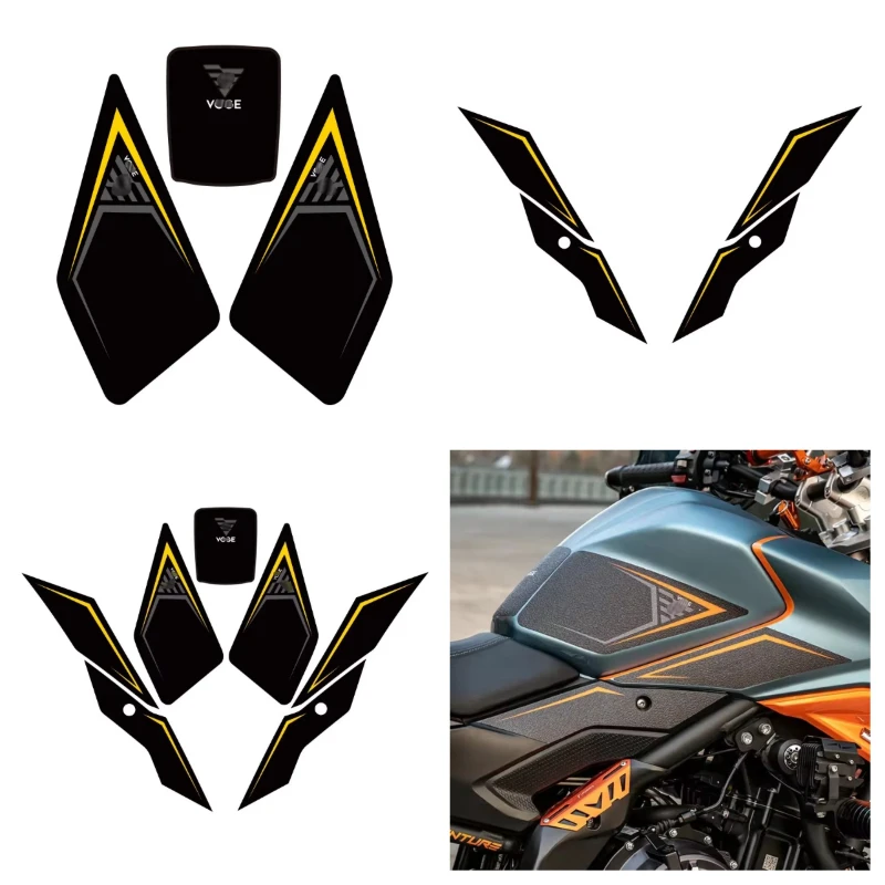 FOR VOGE 525R Motorcycle Accessories Sticker Decal Kit Fuel Tank Pad Protection Protector