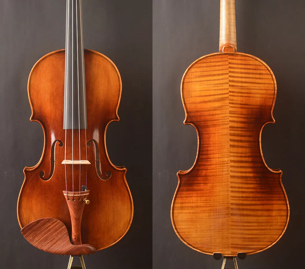 European wood !Master tone! Anti  Varnish!A Strad model 4/4 Violin! suit for professional players, free case and bow