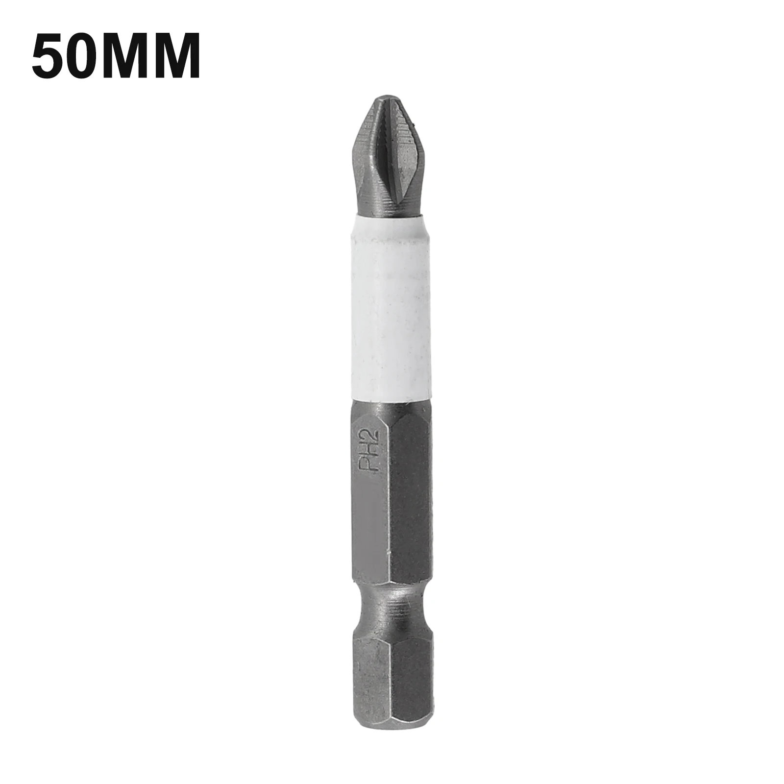 New Practical Screwdriver Bits Hex Shank Bits Wear Resistance Alloy Steel Anti-impact Light Weight Non-Slip Cross