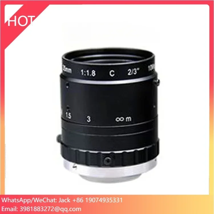 2/3 F1.8 Manual Iris 10mp 35mm 4k 10megapixal c Mount Industrial Vision Cctv Camera Lens with High Resolution