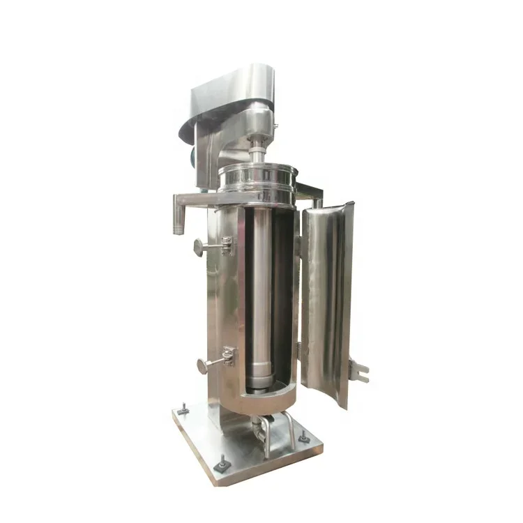 High speed waste motor oil centrifuge tubular bowl centrifuge for oil water separator