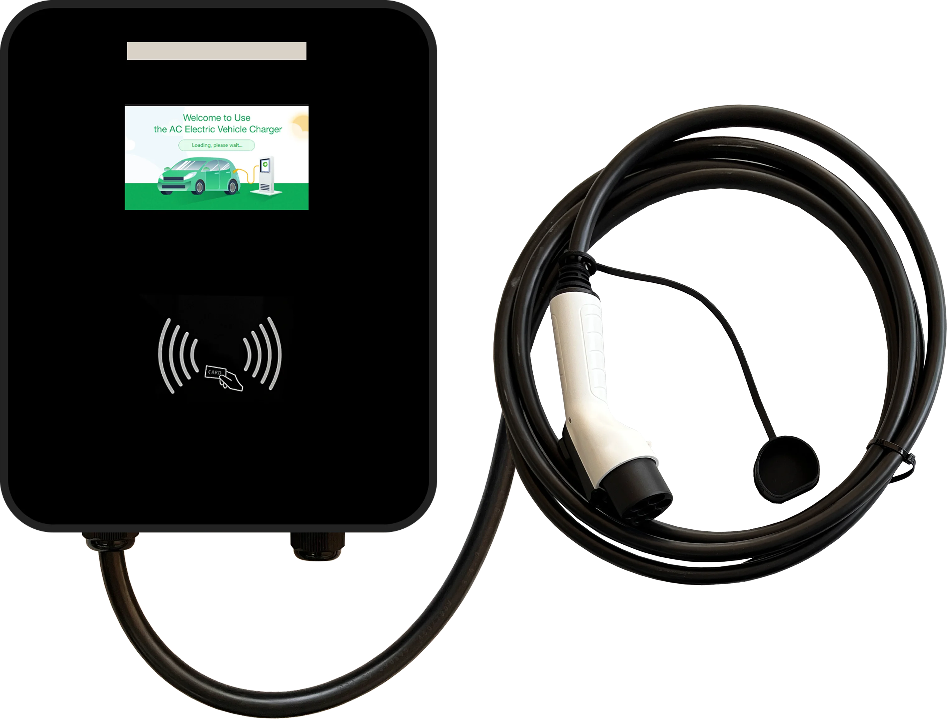 New Arrival 32A 7kw 11kw 22kw Charging GBT TYPE1 TYPE 2 Electric Car Charger Wall Mounted EV Charger