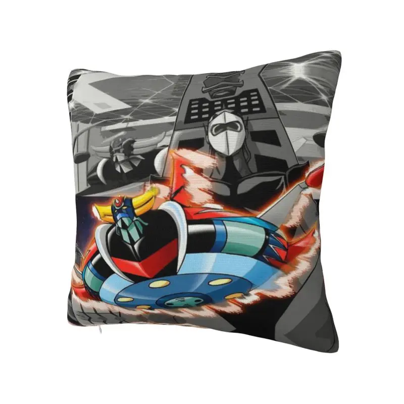 Goldrake Goldorak Anime Mazinger Z Pillow Case Decor Home UFO Robot Grendizer Nordic Cushion Cover Soft Pillowcase