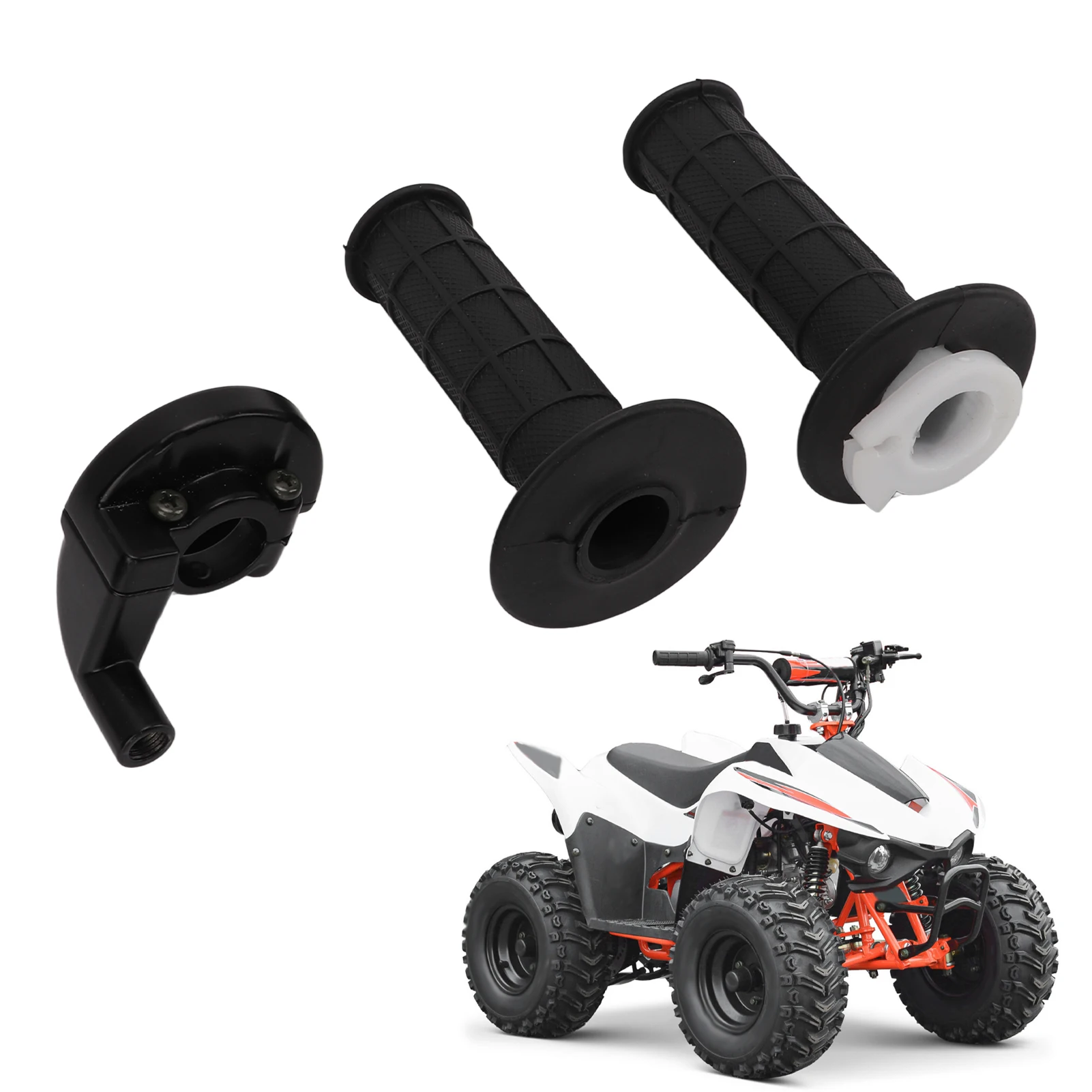 

Motorcycle Throttle Handle Kit 22mm 7/8in Mounting Hole Replacement for CR80 CR60 CR85 CR125 CR250