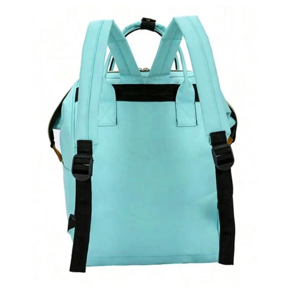 Mochila personalizada con nombre para mamá, bolsa de pañales, mochila para botella de leche, cambiador para recién nacido, bolsa de almacenamiento de salida práctica